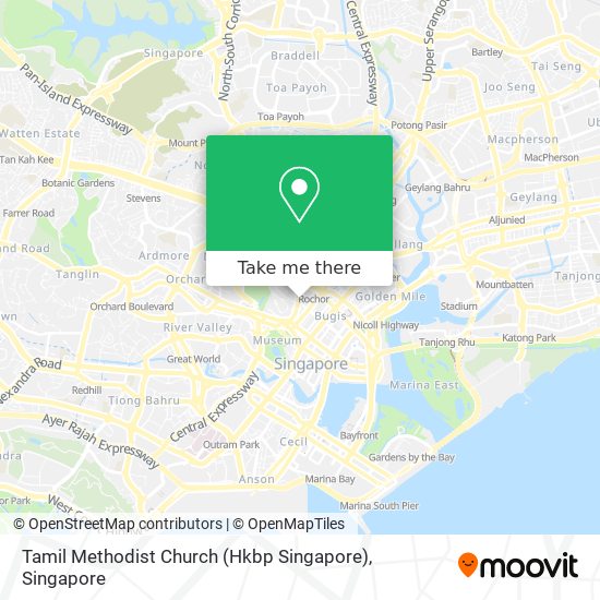 Tamil Methodist Church (Hkbp Singapore) map