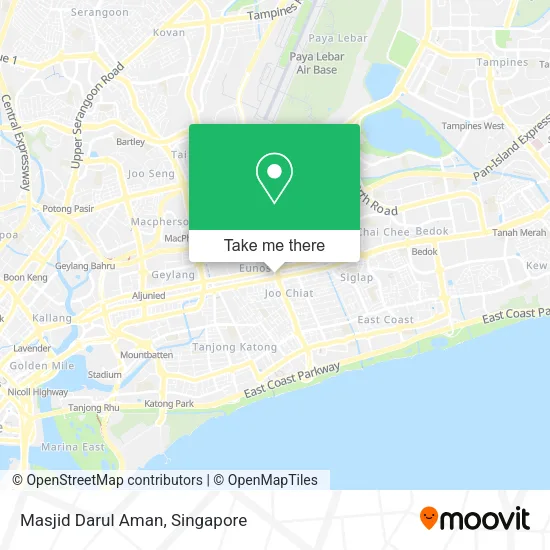Masjid Darul Aman map