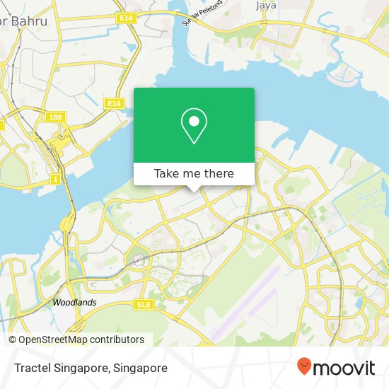 Tractel Singapore map