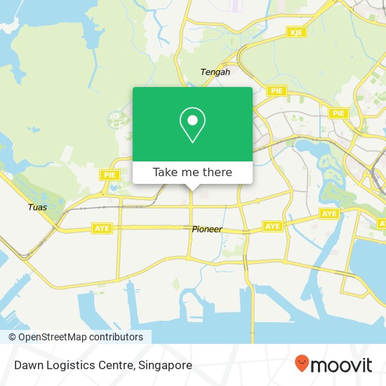 Dawn Logistics Centre map