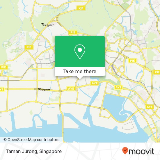 Taman Jurong map