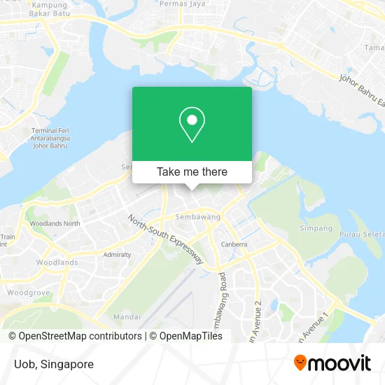 Uob map