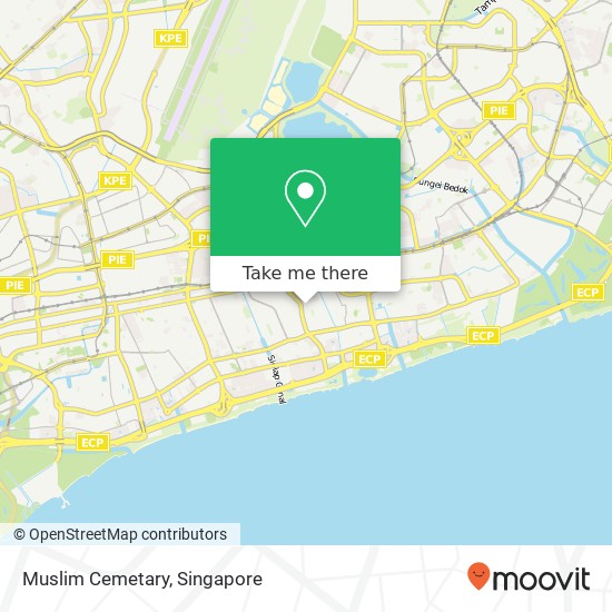 Muslim Cemetary map