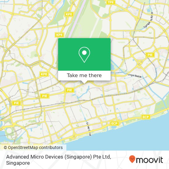 Advanced Micro Devices (Singapore) Pte Ltd map
