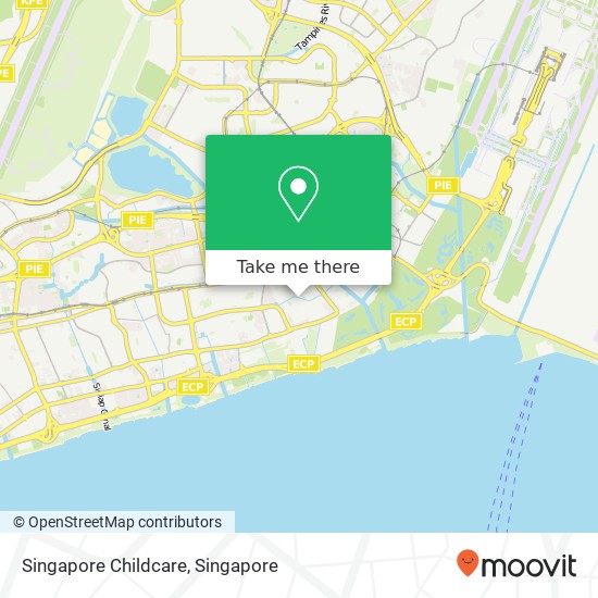 Singapore Childcare map