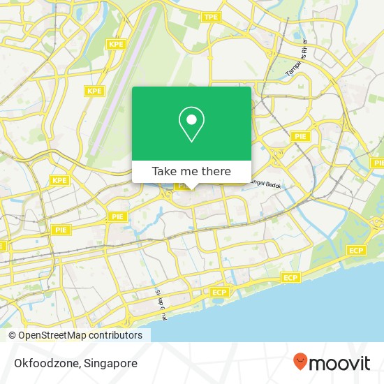 Okfoodzone map