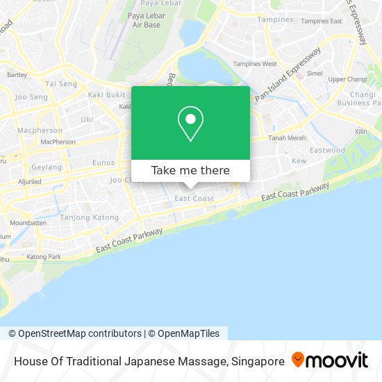 House Of Traditional Japanese Massage map