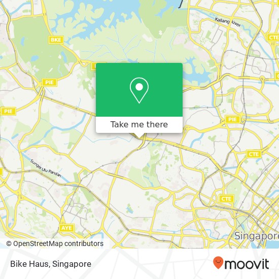Bike Haus map