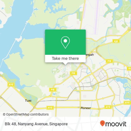 Blk 48, Nanyang Avenue map