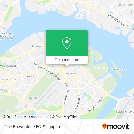 The Brownstone EC map