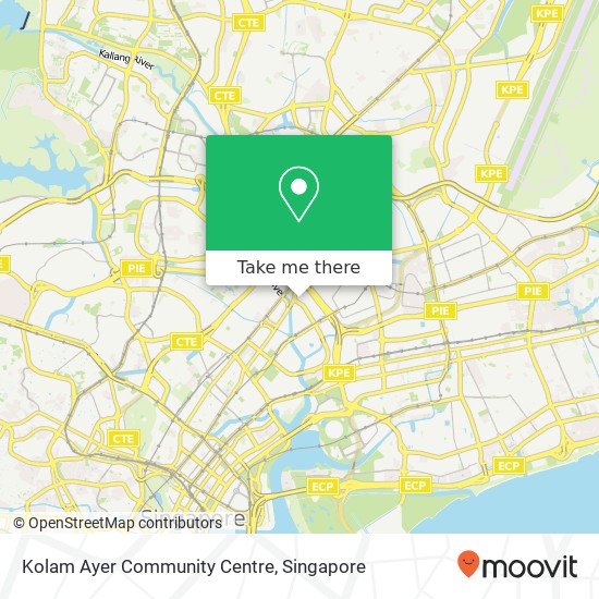 Kolam Ayer Community Centre map