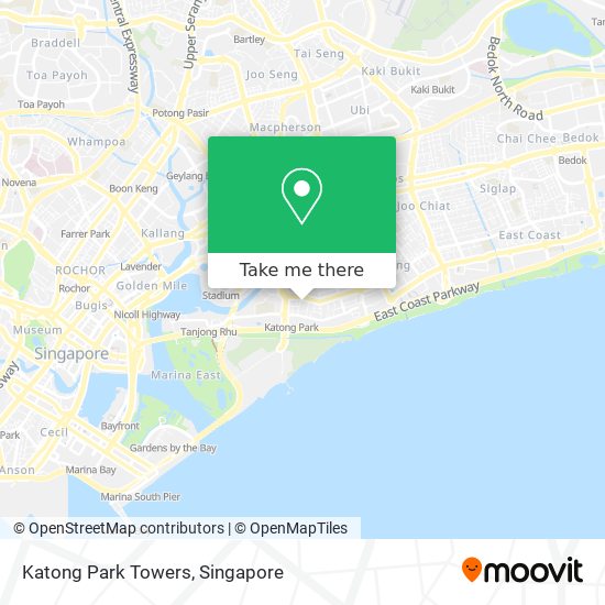 Katong Park Towers map
