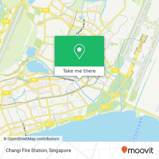 Changi Fire Station map