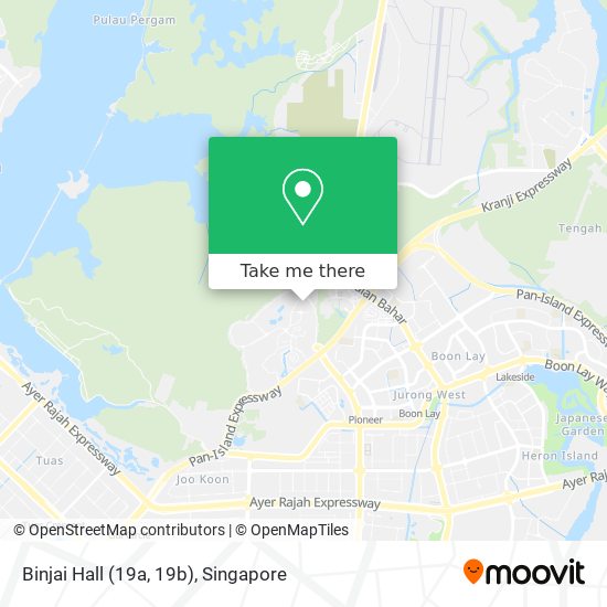 Binjai Hall (19a, 19b) map