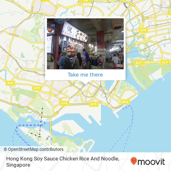 Hong Kong Soy Sauce Chicken Rice And Noodle地图
