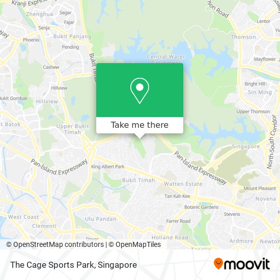 The Cage Sports Park地图