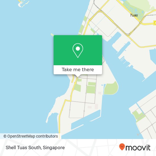 Shell Tuas South地图