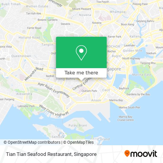 Tian Tian Seafood Restaurant map