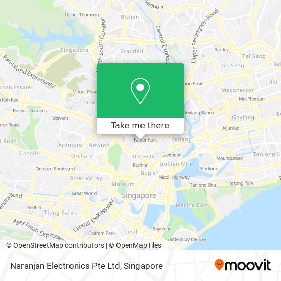 Naranjan Electronics Pte Ltd map