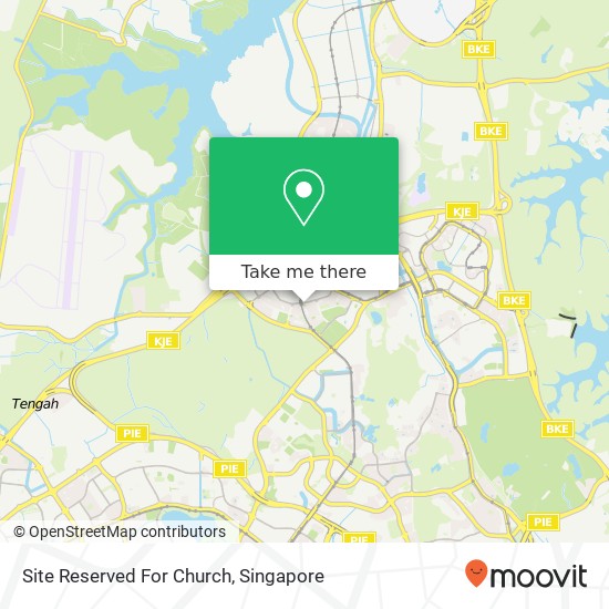 Site Reserved For Church map
