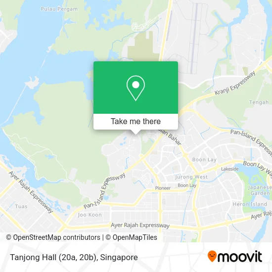 Tanjong Hall (20a, 20b)地图