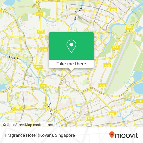 Fragrance Hotel (Kovan) map