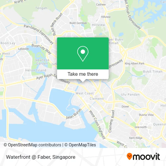 Waterfront @ Faber map