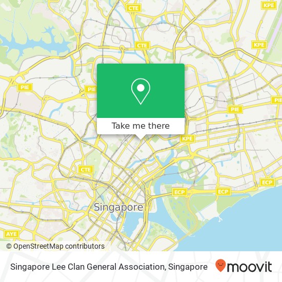 Singapore Lee Clan General Association地图