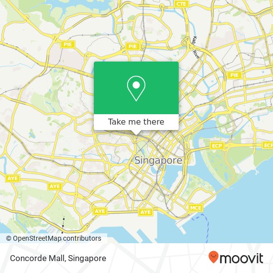Concorde Mall map