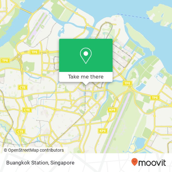 Buangkok Station map