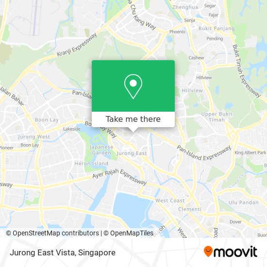 Jurong East Vista地图