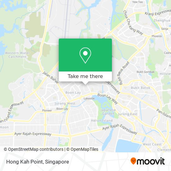 Hong Kah Point map