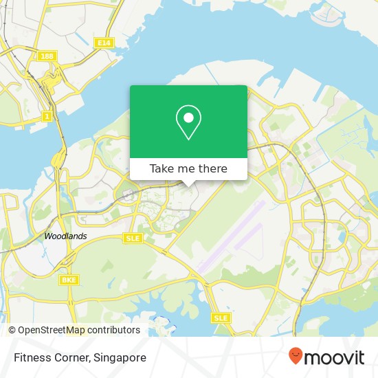 Fitness Corner地图