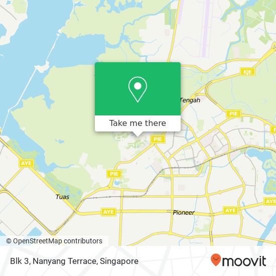 Blk 3, Nanyang Terrace map