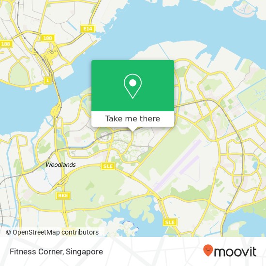 Fitness Corner地图