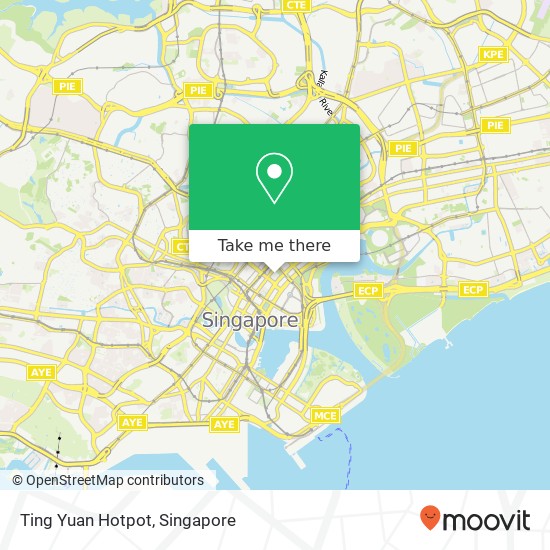 Ting Yuan Hotpot map