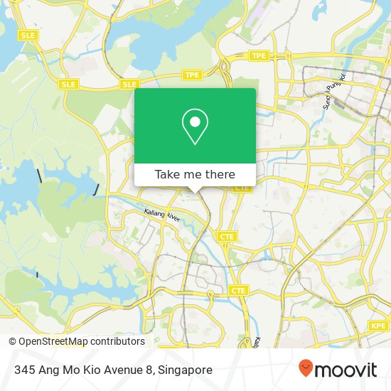 345 Ang Mo Kio Avenue 8地图