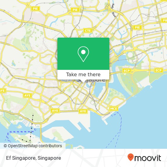 Ef Singapore map