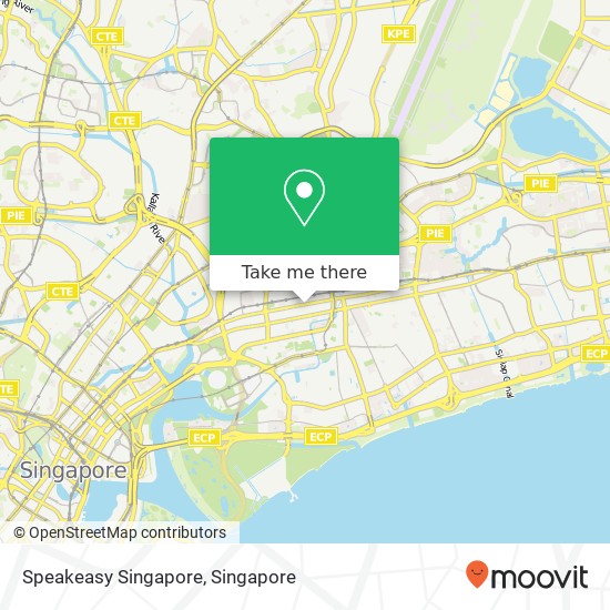 Speakeasy Singapore map