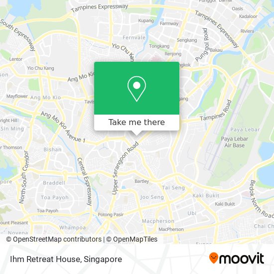 Ihm Retreat House map