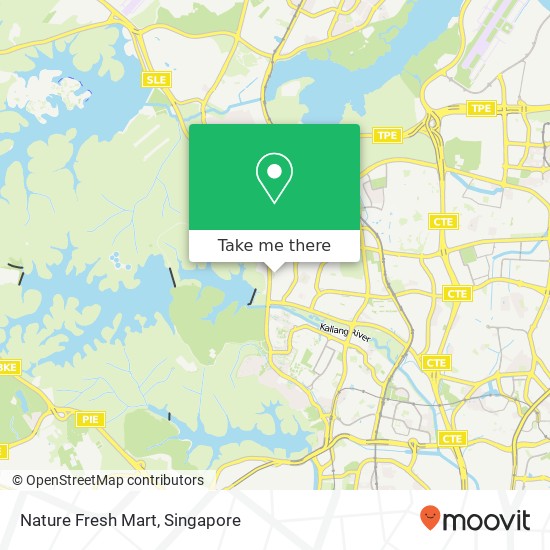 Nature Fresh Mart map