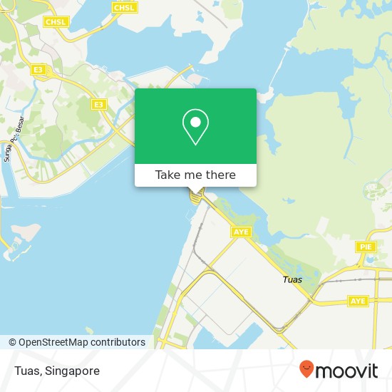 Tuas map