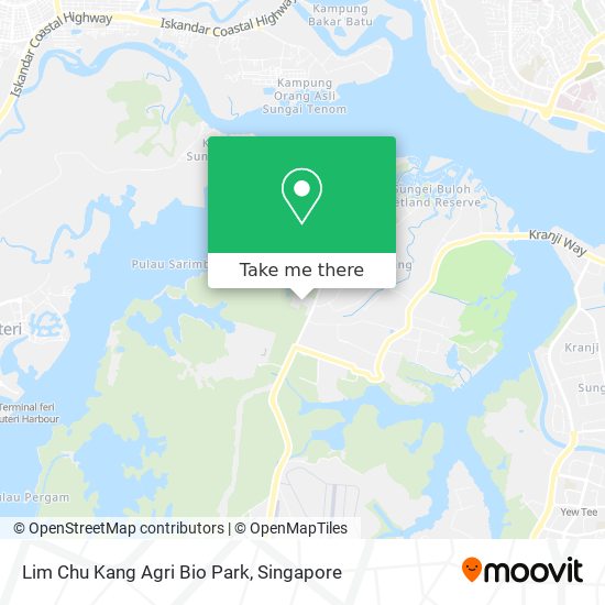 Lim Chu Kang Agri Bio Park map