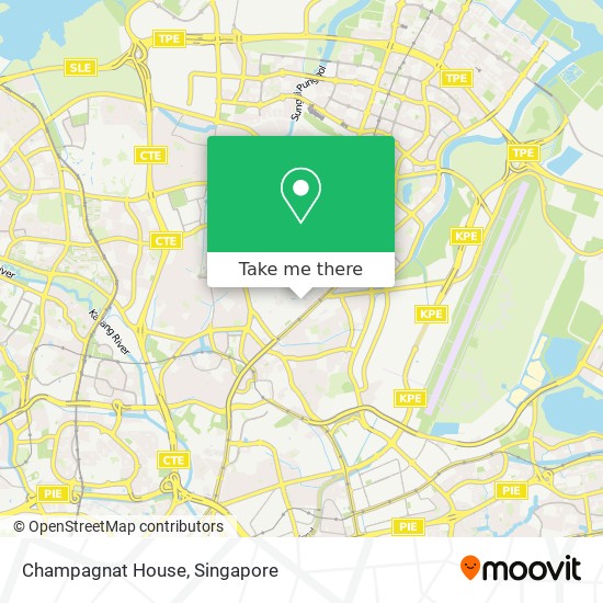 Champagnat House map