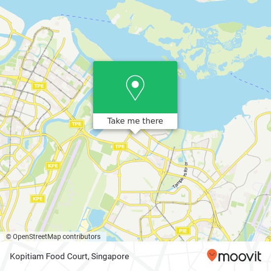 Kopitiam Food Court map