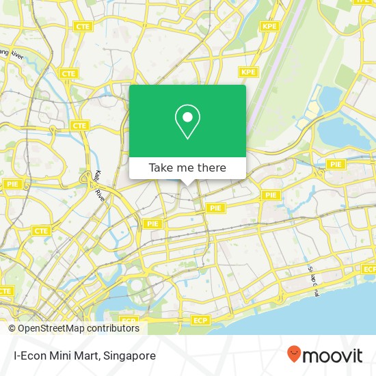 I-Econ Mini Mart map