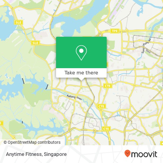 Anytime Fitness地图