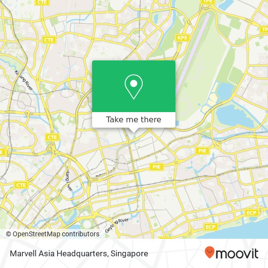 Marvell Asia Headquarters map