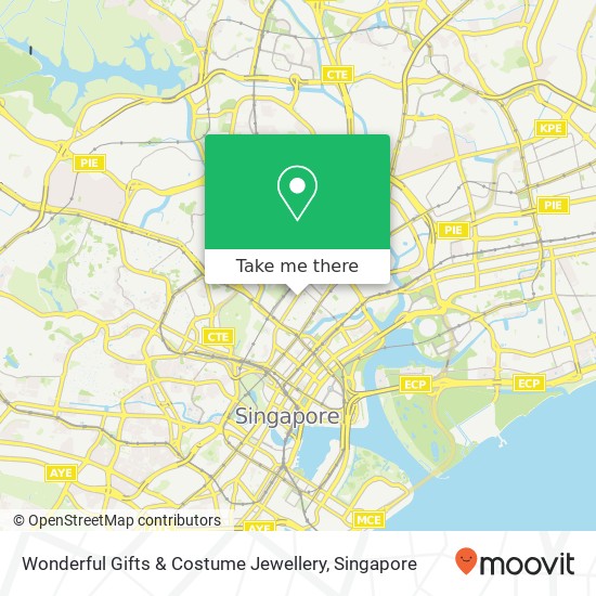 Wonderful Gifts & Costume Jewellery map