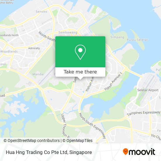 Hua Hng Trading Co Pte Ltd map